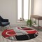Flash Furniture Red 5' x 5' Geometric Abstract Area Rug KP-RG953-55-RD-GG - alternate 1